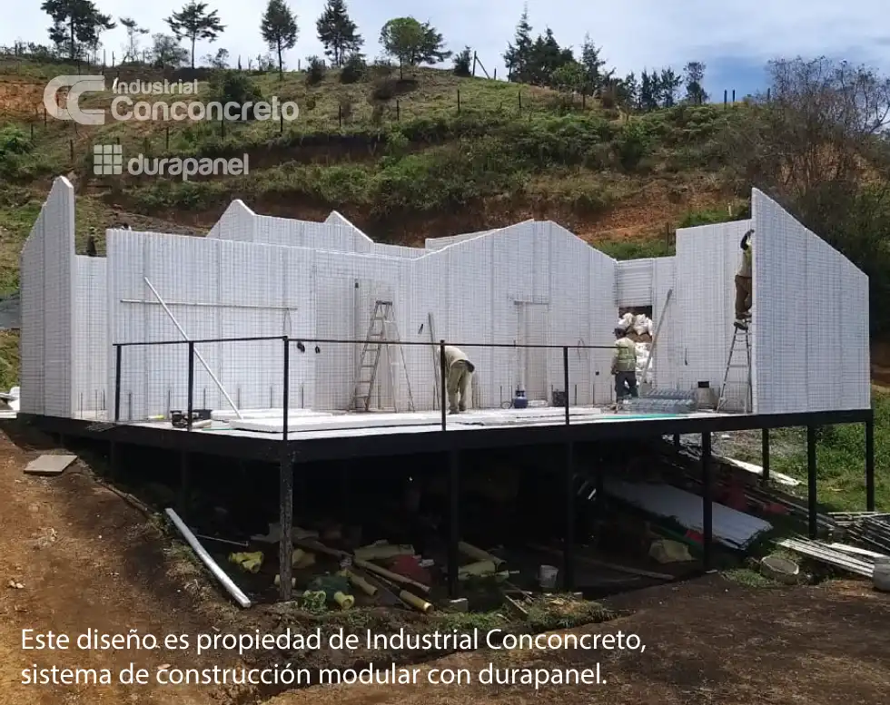 Construcción modular con durapanel